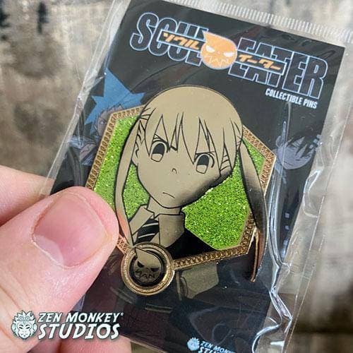 Soul Eater Golden Series Enamel Pin 7 Set deals Glitter & Solid Figure Portrait Anime