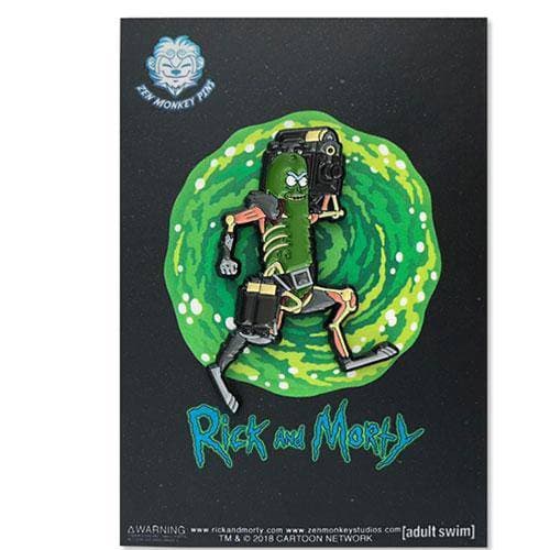 Zen Monkey: Pickle Rick's Laser Cannon - Rick and Morty Enamel Pin - by Zen Monkey Studios