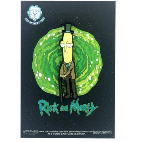 Zen Monkey: Professor Poopy Buttholel (SEASON 4 EPISODE 3) - Rick and Morty Enamel Pin - by Zen Monkey Studios