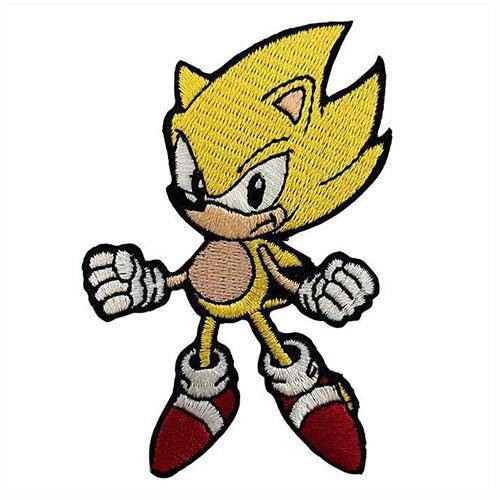 Zen Monkey: Super Sonic - Sonic The Hedgehog Patch - by Zen Monkey Studios