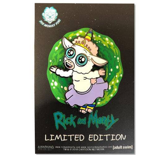 Zen Monkey: Tinkles - Rick and Morty Enamel Pin - by Zen Monkey Studios