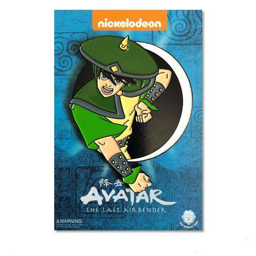 Zen Monkey: Toph - Avatar's Day Of Black Sun - Avatar: The Last Airbender Pin - by Zen Monkey Studios
