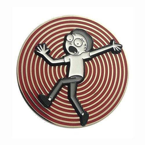 Zen Monkey: Vertigo Morty Spinner - Rick and Morty Enamel Pin - by Zen Monkey Studios