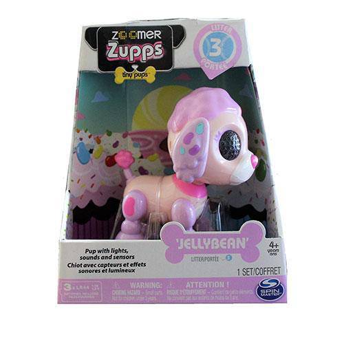 Zoomer Zupps Tiny Pup - JellyBean - by Spin master