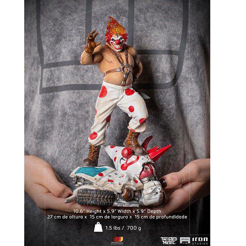  Iron Studios - Twisted Metal - Sweeth Tooth Needles Kane Art  Scale 1/10 : Toys & Games