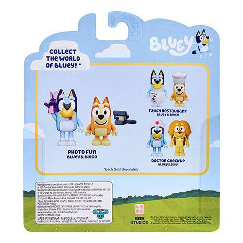 Bluey - Pack 4 Figuras - S2