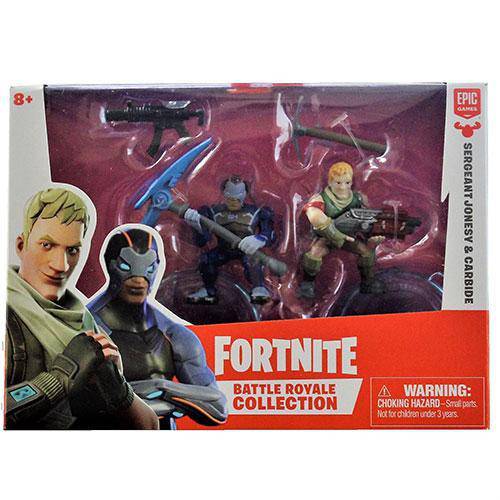 Fortnite Duo Figure Pack - Sergeant Jonsey & Carb - ToyShnip