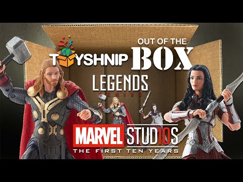 Marvel Legends Cinematic Universe 10th Anniversary Thor and Sif 6-Inch Action Figure